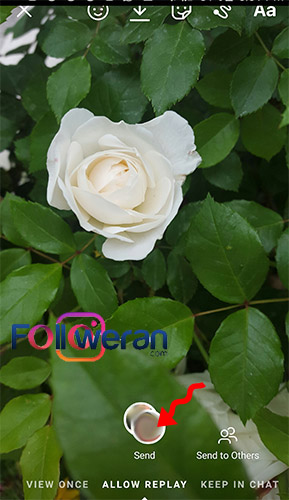 فرستادن پیام های ناپدید شونده در دایرکت اینستاگرام