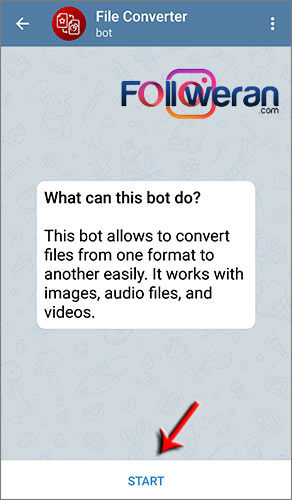 تبدیل فرمت فایل ها با ربات File Converter در تلگرام