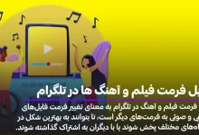 تبدیل فرمت فیلم ها و آهنگ ها در تلگرام