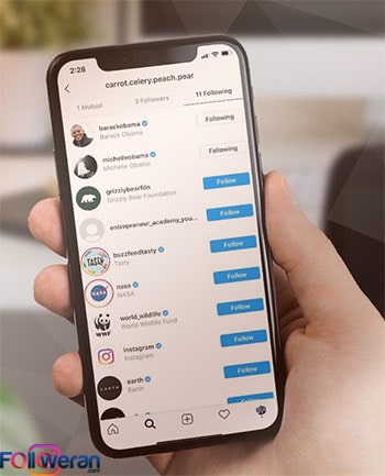 نکات مهم برای مرتب کردن لیست فالوورها و فالووینگ ها