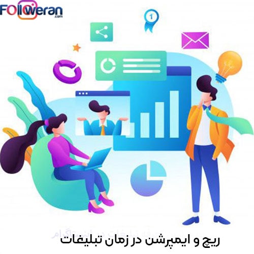 ریچ و ایمپرشن در زمان تبلیغات چگونه عمل میکنند