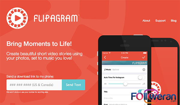 نحوه گذاشتن پادکست در اینستاگرام با Flipagram