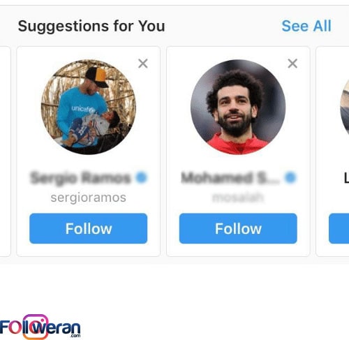 لیست suggested بر چه اصولی نمایش داده می شود؟