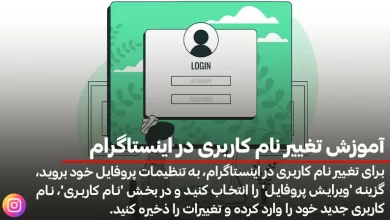 آموزش تغییر نام کاربری در اینستاگرام