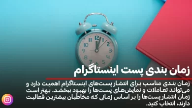 زمان بندی پست اینستاگرام