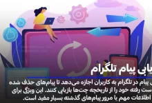 بازیابی پیام‌ تلگرام