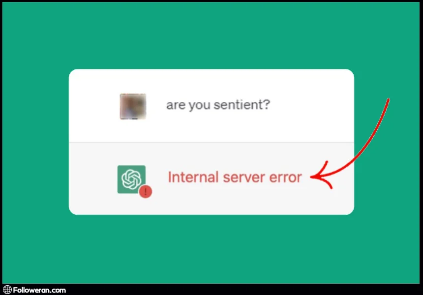 رفع خطاهای سرور داخلی ChatGPT