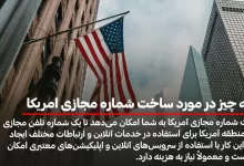 همه چیز در مورد ساخت شماره مجازی امریکا