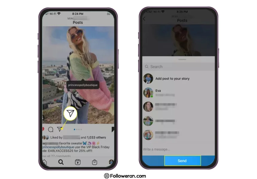 آموزش نحوه تعامل، لایک و کامنت پست‌های اینستاگرام - 2