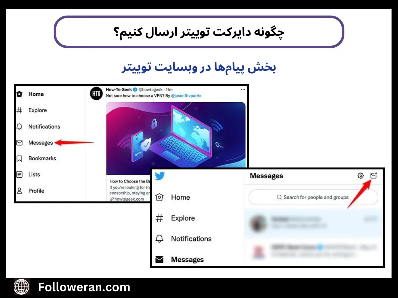 دایرکت توییتر چیست