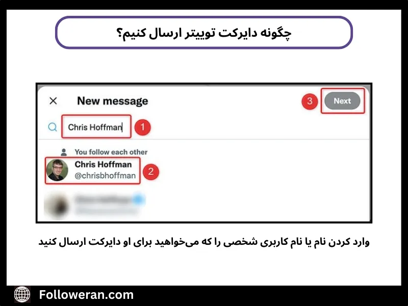 dm در توییتر چیست