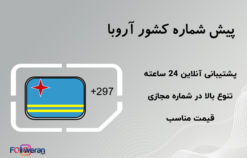 پیش شماره کشور آروبا