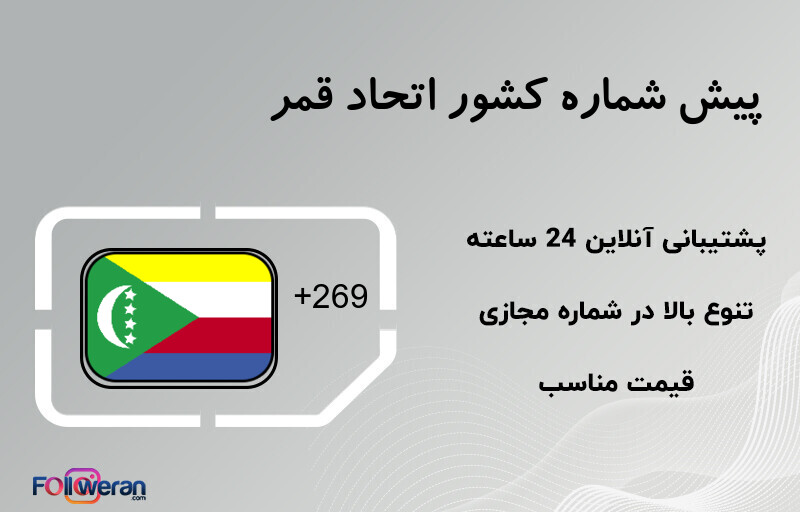پیش شماره کشور اتحاد قمر