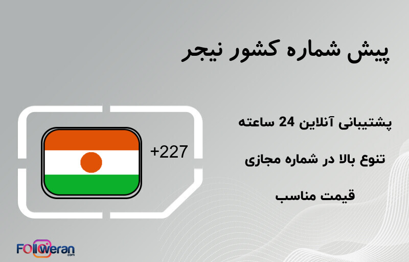 پیش شماره کشور نیجر