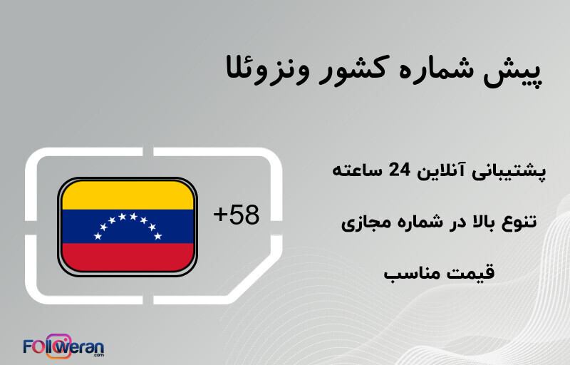 پیش شماره کشور ونزوئلا