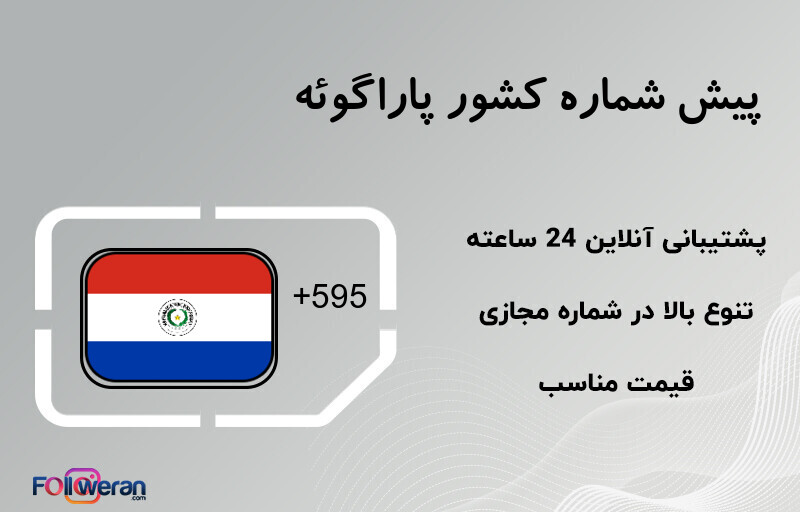 پیش شماره کشور پاراگوئه