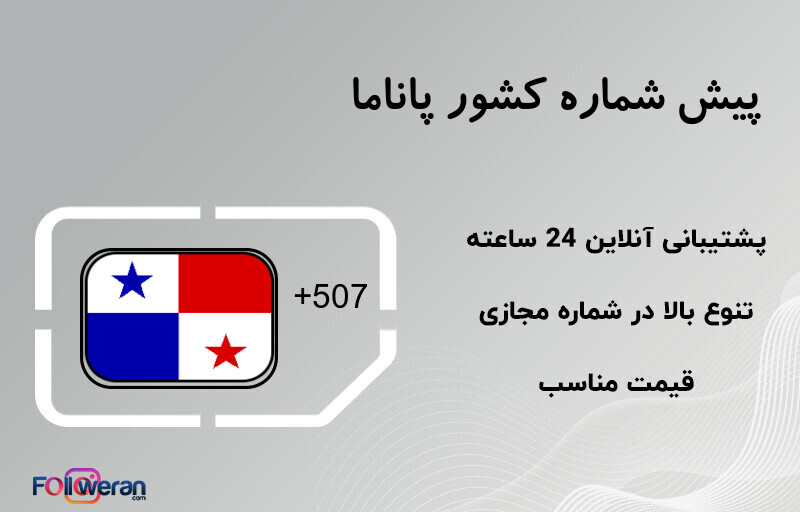 پیش شماره کشور پاناما