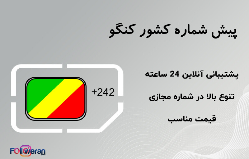 پیش شماره کشور کنگو